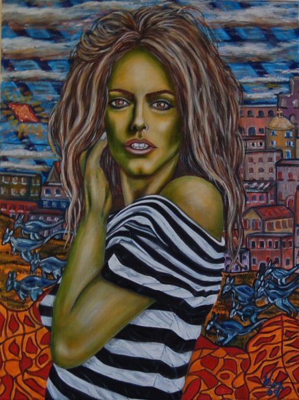 Oil Painting > System Default ( Patsy Kensit )